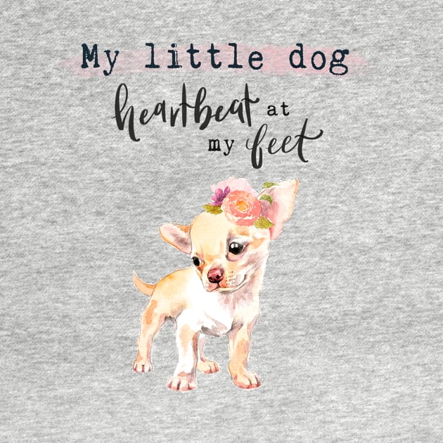 Little Dog Quote by stuckyillustration